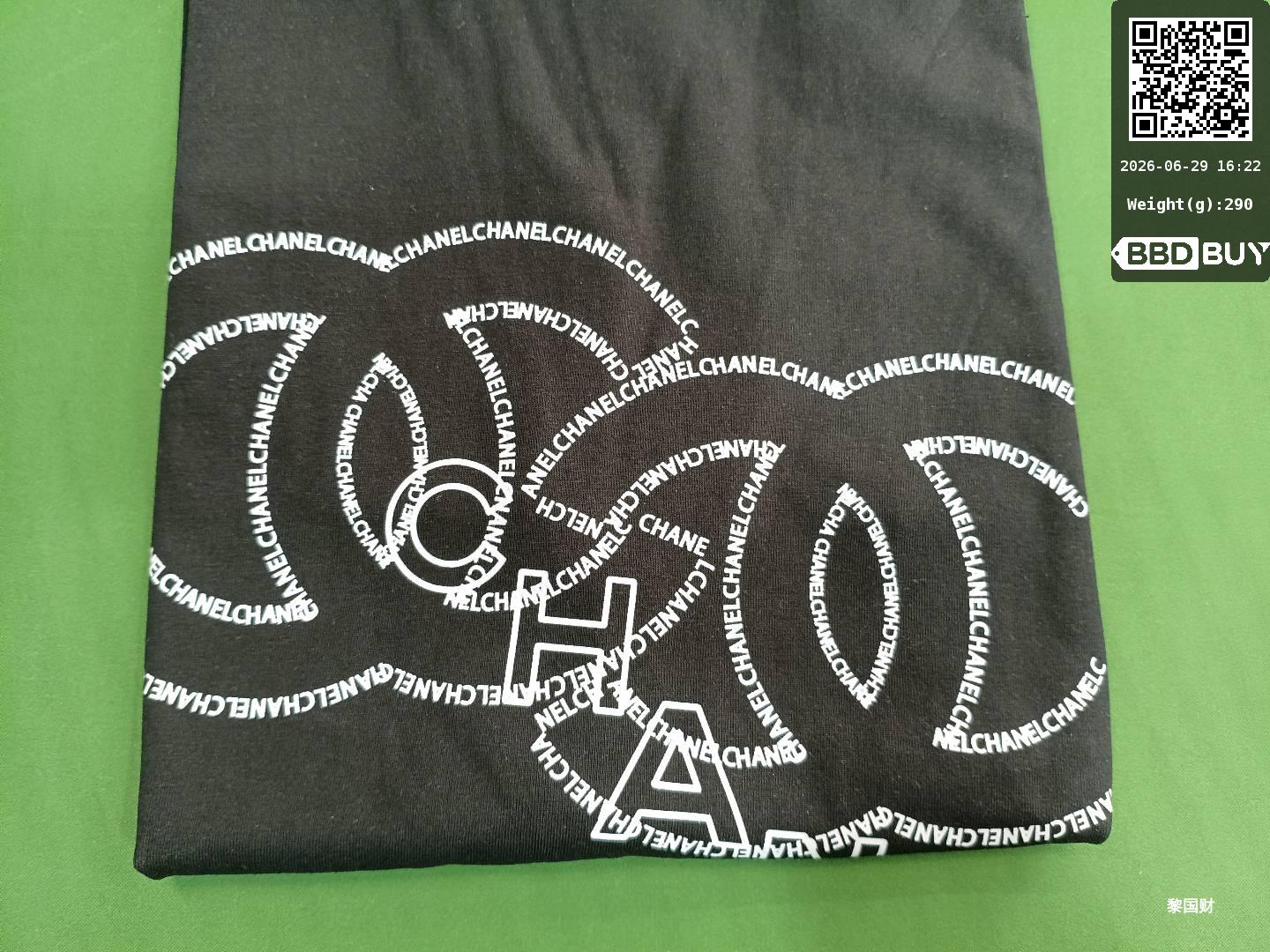 Trendy New Brand Collaboration Printed Round Neck Short Sleeve T-Shirt Pure Cotton Unisex Couple Style QC-foto från 1688 på Qualit.ly QC